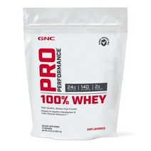 GNC 프로 퍼포먼스 웨이 유청 단백질 무맛, 403.2g, 1개