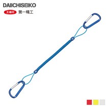 제일정공 세이프티 로프 1515 안전로프 분실방지 낚시, 1515 옐로우-332789