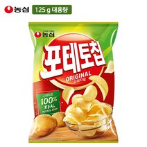 농심 포테토칩오리지널, 125g, 2개