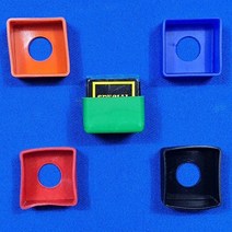 실리콘 당구 쵸크케이스 당구장 용품 재료, 주황