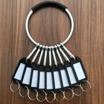 신형 금속 팔찌 열쇠고리 개인 회사 부문 호텔 열쇠 표지판 관리 여러 가지 무료 우편물 488번 뉴타임즈 Z, 팔찌 12 걸림 RP 표 블랙