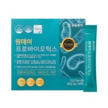 유유제약 원데이 프로바이오틱스, 60포, 1개