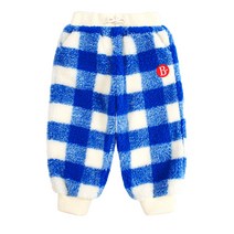 베베드피노 키즈 B와펜체크덤블퍼팬츠_BP24PL333