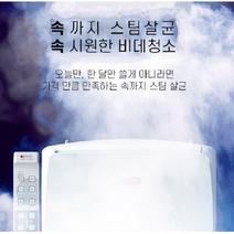 비데청소 및 고압스팀살균소독, 일체형비데(실버)