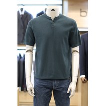 코오롱 브렌우드 24년 S/S 여름 워셔블 그리피스 헨리넥 스웨터 BRWAM551GRX [무료 배송상품]