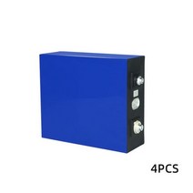 인산철 배터리 280Ah Lifepo4 3.2V 12V 24V 48V RV 요트 보트 골프 카트 용 대용량 충전식 리튬 철 인산염 셀 팩 159954, 4PCS-Screw Hole