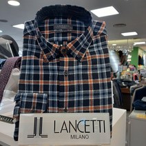 란체티 겨울 모직 체크남방 슬림핏 청바지 면바지 어디에도 잘어울림!!1116NA