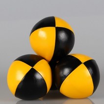 수행평가 블랙노랑 저글링공 체험학습 학교 동아리 취미 장기 자랑 서커스 용품 단품 낱개 1P