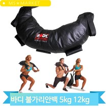 바디 불가리안백 5kg 12kg 근력 유산소 런지 스쿼트 중량밴드 모래주머니, 12kg(DYBSBAB05)