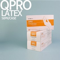 [QPRO]EXAM NITRILE GLOVE 뽑아쓰는 니트릴 장갑 100개, 사이즈/L