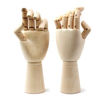 손모형 원목 인형손 대29cm한쪽 구체관절 관절손, 상세페이지 참조