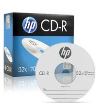 (SM)HP CD-R 700MB 52x 슬림 1장, 20개