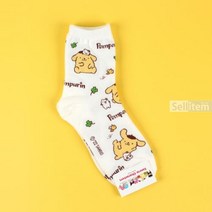 산리오_-_(220∽260mm)_패턴_양말_폼폼푸린 ECD6