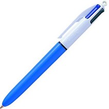 일본직발송 3. BIC 재팬 BIC 4색 볼펜 1.0mm 4CMDBLU 블루 B002KWKMG8