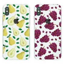 아이폰8/7플러스케이스 제철과일 소프트젤리케이스 옵티머스G6:안성포도, 1개