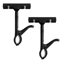 아트사인 엄지손 쇼클립 소, 2개, 검정