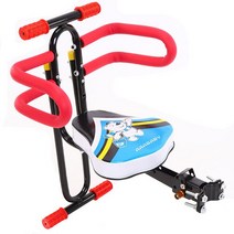 자전거 유아 안장 앞 아기안장 보조의자 유아시트 mtb 자전거 어린이 좌석 크루저 전면 장착 안장 휴대용 접이식 어린이 안전 의자 m365 ninebot es22 스쿠터, 하얀