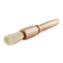ICoffeeBarista Grinder Brush cleaning brush Heavy Wood Handle & Natural Bristles Wood Dusting Espr