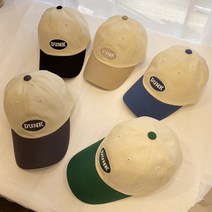 [달밤] 투톤 데일리 덩크볼캡