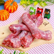 도꾸네 강아지 간식 생식 수제간식 재료 오리목뼈 1kg 생육, 없음