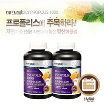 신체 몸 면역력 항산화 병균 향균 억제 건강 관리 에 좋은 천연 프로 폴리스 플라보노이드 아연 영양제, 2BOX)(1년분)