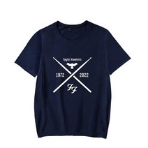 Taylor Hawk Rip Tshirt Crewneck 반팔 남성 여성 Tshirts 하라주쿠 Streetwear 평화로운 옷, [08] XXXL, [04] navy