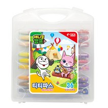 티티 36색 크레파스 애니멀캠프