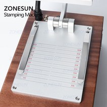 불박기 가죽 공예 불박 도장 기계 제작 인쇄 ZONESUN-소형 로고 갈음 플라스틱 나무 종이 카드 디지털 핫 골드 호일 스탬프 열 프레스 응용 프로그램