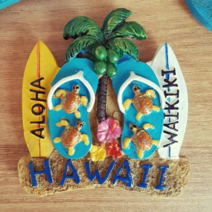 오악사카 세부 다낭 마그넷 마그네틱 기념품 여행 선물 냉장고자석 미국 캐나다 세계 뉴욕 호이안 대만, 미국11. 하와이