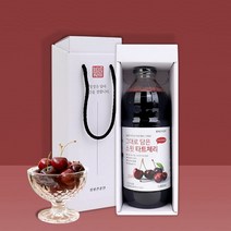 경성건강원 그대로 담은 스윗 타트체리 쥬스 원액 진액 농축액 주스 1000ml 1병 선물세트, 2병
