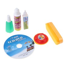 컴퓨터 본체 정소 4 in 1 CD DVD Rom 플레이어 유지 보수 렌즈 청소 키트 노트북 액세서리, 없음