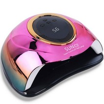 고출력 63LED UV LED 네일 램프 아크릴 네일 젤 건조 램프 저열 모드 스마트 센서 네일 살롱 네일 기계 네일아트 젤네일, 02 63LED-C3-Purple