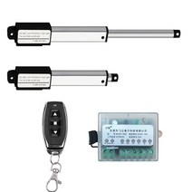 엑추에이터 전기 실린더 리니어 모터 마이크로 선형 액추에이터 원격 제어 미터 스트로크 퍼터 미니, 12V 9.5MMS 96N, 100mm stroke length