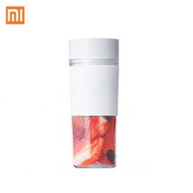 Xiaomi MIJIA 휴대용 주스 블렌더 300ML Juicer 과일 컵 푸드 프로세서 전기 주방 믹서 USB-C 충전, [01] white