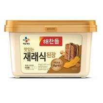 CJ (무)해찬들 재래식된장3kg, 1개, 3kg
