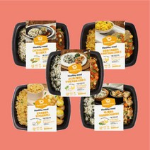 다즐샵 건강한 도시락 1주 식단 5종, 10팩