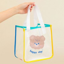 아베베즈 반투명 스퀘어 젤리백