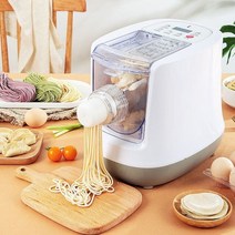 생면 중화면 기계 업소용 가정용 제면기 반죽기 전기 파스타 국수 자동 파스타 메이커, 하얀, 220v, 에게