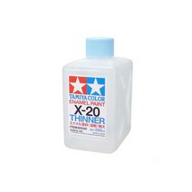 에나멜 신너 250ml (대용량) X-20 80040