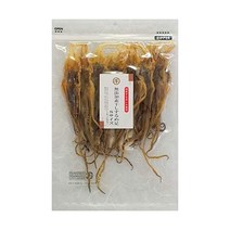 일본 육포 안주 무첨가 홋카이도산 말린 오징어 다리 100g 사이즈 S 지퍼 봉투 순국산
