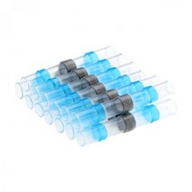 Electpick 50/30/10/5pcs 열 수축 솔더 씰 와이어 커넥터 방수 슬리브 전기 절연 버트 스플 라이스, 03 Blue _ 02 30pcs
