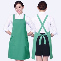제과제빵 조리학원 족발 주방 카페 앞치마 AE137, FREE, AE137녹색