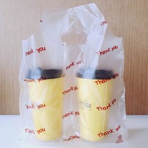 커피비닐캐리어 고급형 2구 400장 커피포장비닐, 스피드컴119고양일산지점 본상품선택