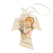 타우 첫영성체 소녀 벽걸이 십자가 천주교 성물