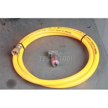 회전자 ㄱ형 연결호스 호스릴용 8.5mm 10mm 13mm, 회전자 ㄱ형 연결호스 2M 10mm