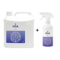 (1월말까지 행사) 호아펫 무향 강아지 고양이 탈취제 4L+500ml, 호아펫 대용량 탈취제 1세트