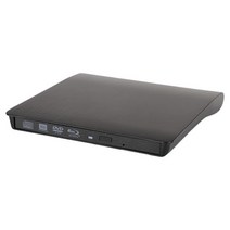 외장dvd플레이어 USB 3.0 SATA 외부 DVD CD-ROM RW 플레이어 광학 드라이브 인클로저 케이스 노트북 컴퓨터, CHINA_Black