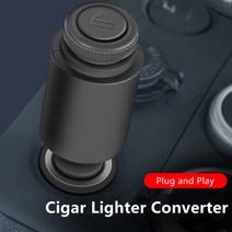 견고한 100% 신제품 자동차 교체 부품 시가 라이터 어댑터 DC 12-24V 차량용 10A 미만 PA66 검정색, 한개옵션0