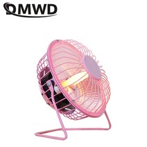 Dmwd 400 w 휴대용 히터 미니 전기 온도 조절기 공기 따뜻하게 홈 히터 팬 핸디 라디에이터 홈 오피스에 대 한 빠른 열 침묵, 6인치, 파란색