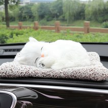 제이와이홀딩스 잠자는 고양이 인형 인테리어 제습 탈취 귀여운 미니캣, 코리안숏